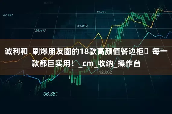 诚利和  刷爆朋友圈的18款高颜值餐边柜️每一款都巨实用！_cm_收纳_操作台